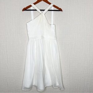 J. Crew White Bridesmaid Dress Size 4
